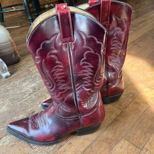 Red Western Cowboy Boots